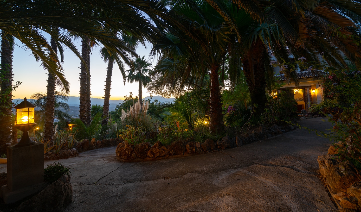 Driveway - dusk